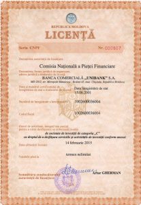 Licență Unibank 2
